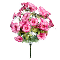 Pink Water-Resistant Petunia Floral Bush, 19"