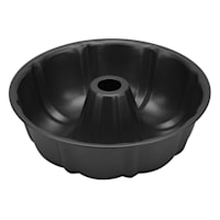 Dark Grey Fluted Bundt Pan, 9.5"