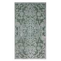 Providence Ellis Sage Green Medallion Washable Accent Rug, 2x4
