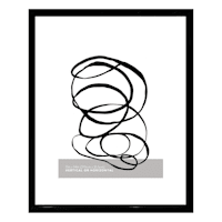 Black Floating Wall Frame, 16x20