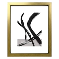Gold Floating Wall Frame, 8x10