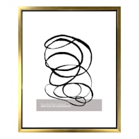 Gold Floating Wall Frame, 16x20