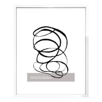 White Floating Wall Frame, 16x20
