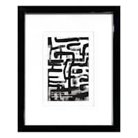 Black Double Matted Wall Frame, 8x10