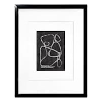 Black Double Mat Wall Frame, 11x14