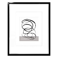 Black Double Mat Wall Frame, 16x20