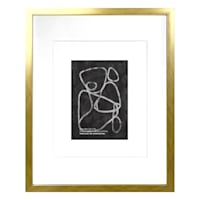 Gold Double Mat Wall Frame, 11x14