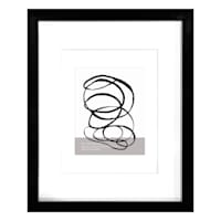 Black Double Mat Wide Wall Frame, 16x20