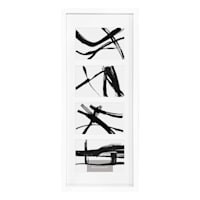 4-Opening White Collage Picture Frame, 8x20