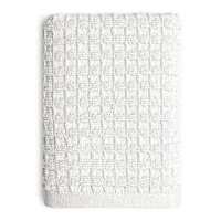 Crosby St. White Terry Waffle Cotton Hand Towel, 16x28
