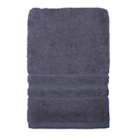 Essential Solid Dark Grey Bath Sheet, 30x64