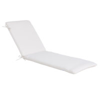 Natural Canvas Basic Outdoor Chaise Lounge Cushion
