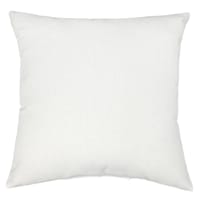 Natural Canvas Square Oversized Outdoor Throw Pillow, 20"
