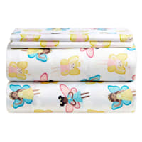 Tiny Dreamers 4-Piece Fairy Garden Sheet Set, Full
