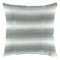 Ty Pennington Grey Textured Ombre Square Outdoor Throw Pillow, 16"