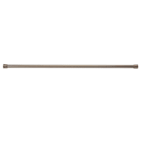 Bronze Metal Shower Tension Rod, 41-46"