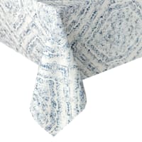 Lenore Navy Blue Tablecloth, 60x84