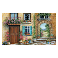 European Street Canvas Wall Art, 60x36