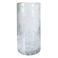 Clear Crackled Glass Highball, 19oz