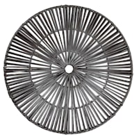 Tracey Boyd Chocolate Rattan Charger Plate