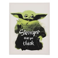Mandalorian Stronger Canvas Wall Art, 11x14