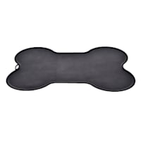 Pet Silicone Bowl Mat Black