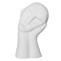 Sleeping Head Figurine, 10"