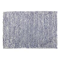 Essential Striped Purple Bath Rug, 17x24