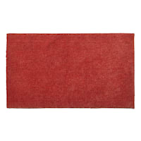 Essential Cut Pile Terracotta Bath Rug, 20x34