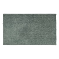 Essential Cut Pile Green Bath Rug, 20x34