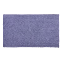 Essential Cut Pile Purple Bath Rug, 20x34