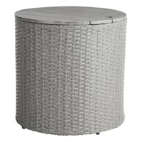 Glenco Patio End Table, 17.5"