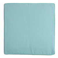 Canal Blue Canvas Single Outdoor Deep Seat Cushion