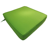 Kiwi Green Canvas Outdoor Deep Seat Cushion Set