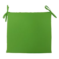 Kiwi Green Canvas Outdoor Square Seat Cushion