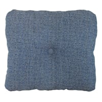 Fiddlestix Indigo Premium Outdoor Tufted Back Cushion
