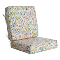 2-Piece Malitta Billard Outdoor Deep Seat Cushion