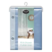 Peva 8G Frosted Shower Curtain Liner, 70x72