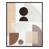 Crosby St. Framed Abstract Canvas Wall Art, 16x20
