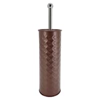 Embossed Oil Rubbed Bronze Metal Toilet Bowl Brush