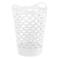 White Flexible Laundry Hamper, 60l