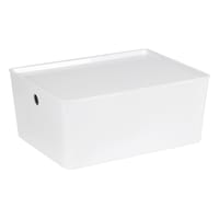 White Storage Container, Large