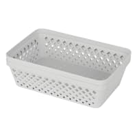 2-Pack Grey Brickor Storage Trays, Large