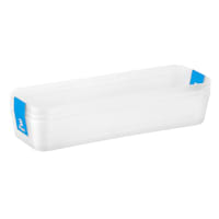 Clear Storage Container with Dual Hinging Lid, 52l