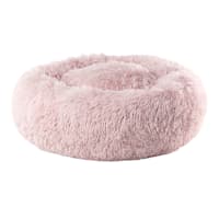 Round Pink Eyelash Pet Cuddler, 23"