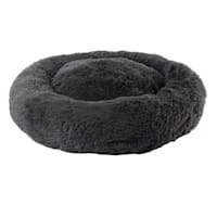 Round Black Eyelash Pet Cuddler, 36"