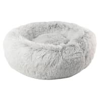 Round Grey Eyelash Pet Cuddler, 36"