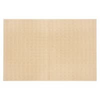 Honeybloom Woven Square Yellow Bath Rug, 20x30