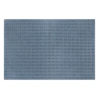 Honeybloom Woven Square Blue Bath Rug, 20x30