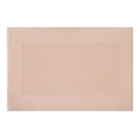 Providence Pink Waffle Border Memory Foam Bath Rug, 20x30